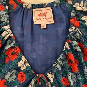 Banjanan short floral dress